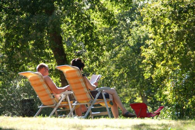 Camping calme et familial.