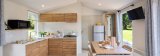 Piece de vie mobil home Toscane camping logis du breuil